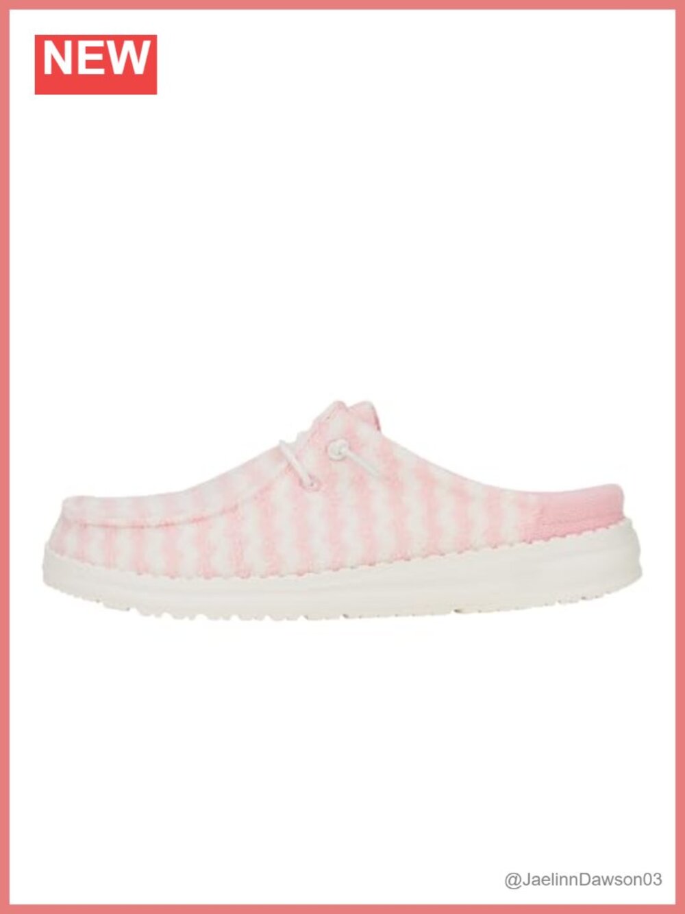HEYDUDE Wendy Slip Terry Stripe Mule Women's Slip-On Loafers
